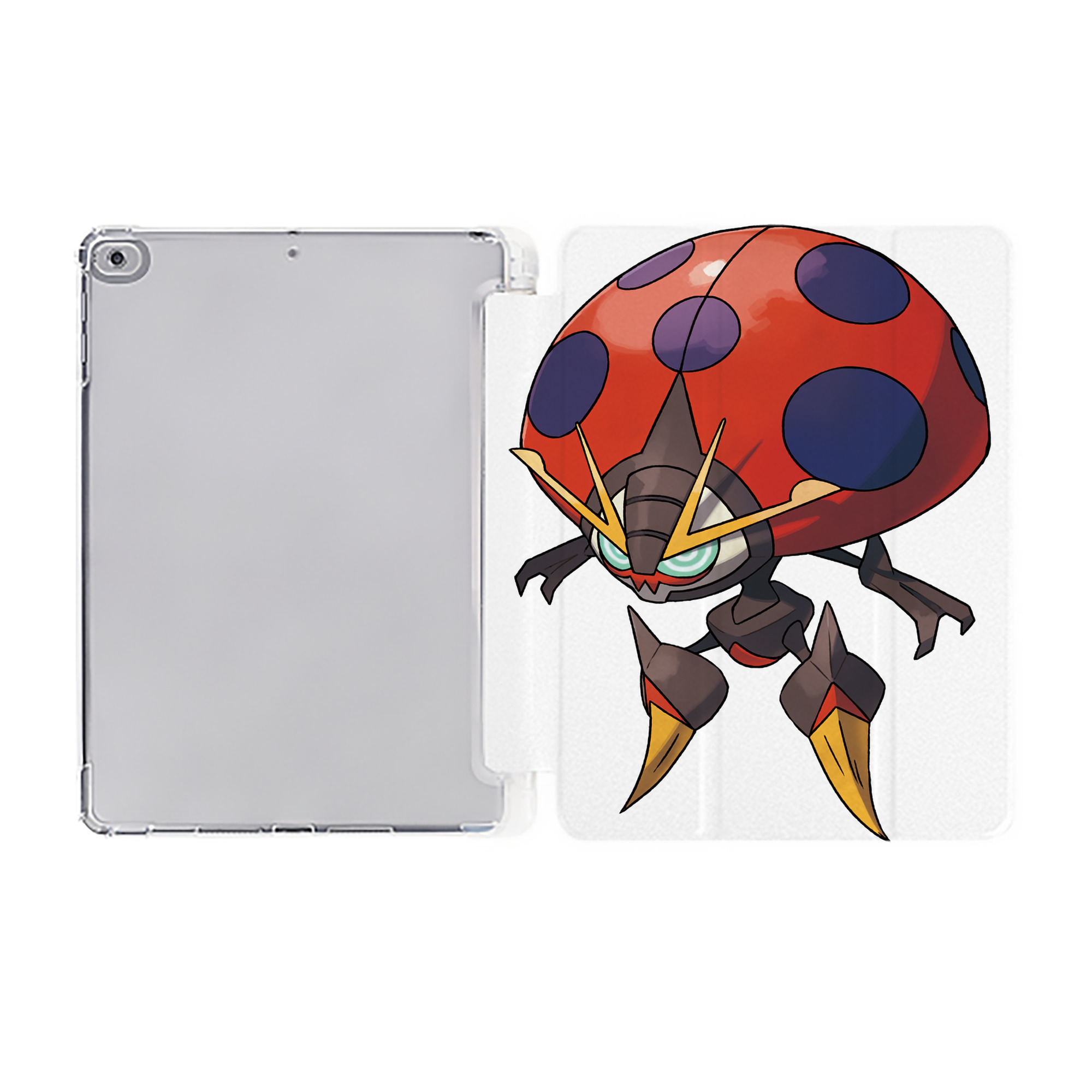 （画像用） ポケットモンスター Pokémon IPad ケース ペン収納付き 三つ折りスタンド PUレザー×シリコン 対応機種9.5/10.5/10.9インチ